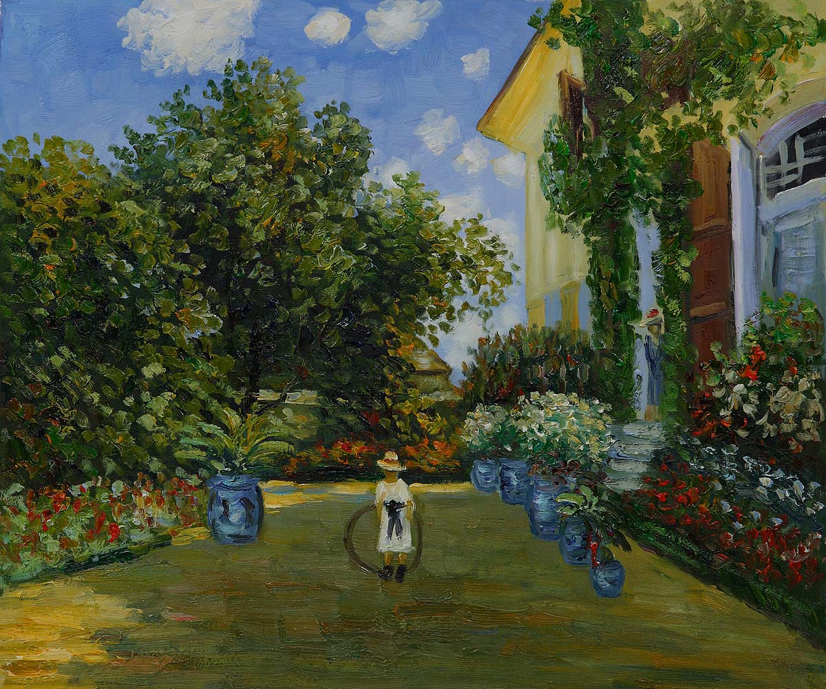 La Casa Della Artista by Claude Monet